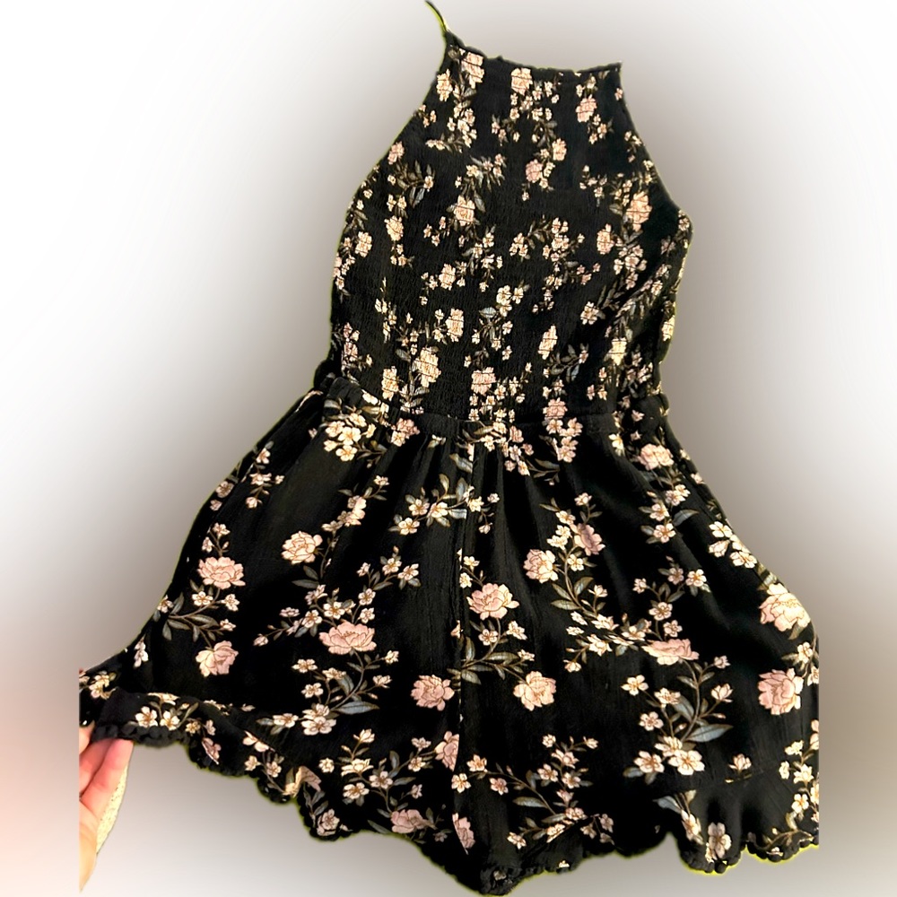 American Eagle floral romper
